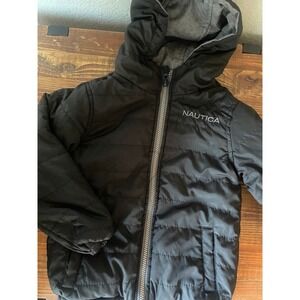 Nautica Boy's Reversible Bubble Jacket Size Small (4 Years)